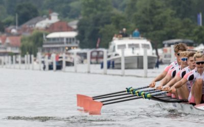 Leander crews racing at HRR 2019 today