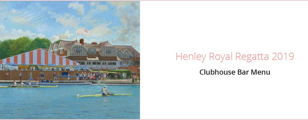 HRR 2019 – Bar Food Menu