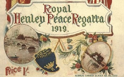 Commemorating the centenary of the 1919 Royal Henley Peace Regatta