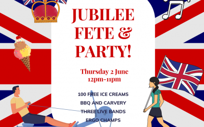 JUBILEE PARTY AND FETE: THURSDAY 2 JUNE