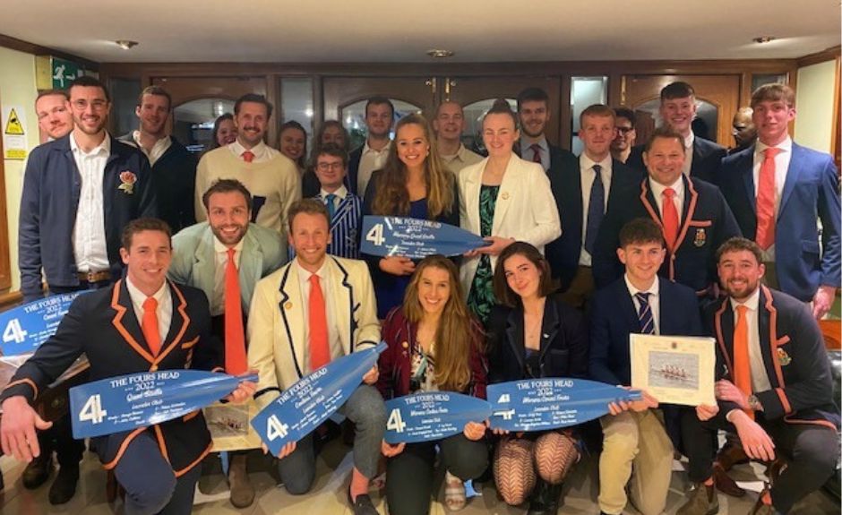 The Fours Head prize giving