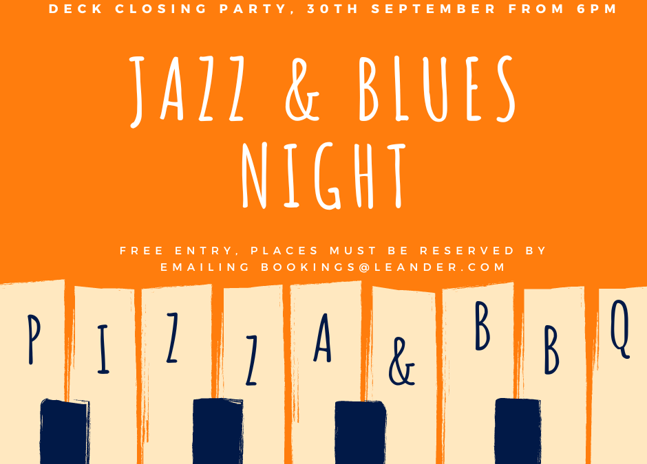 Jazz night at Deck Closing Party