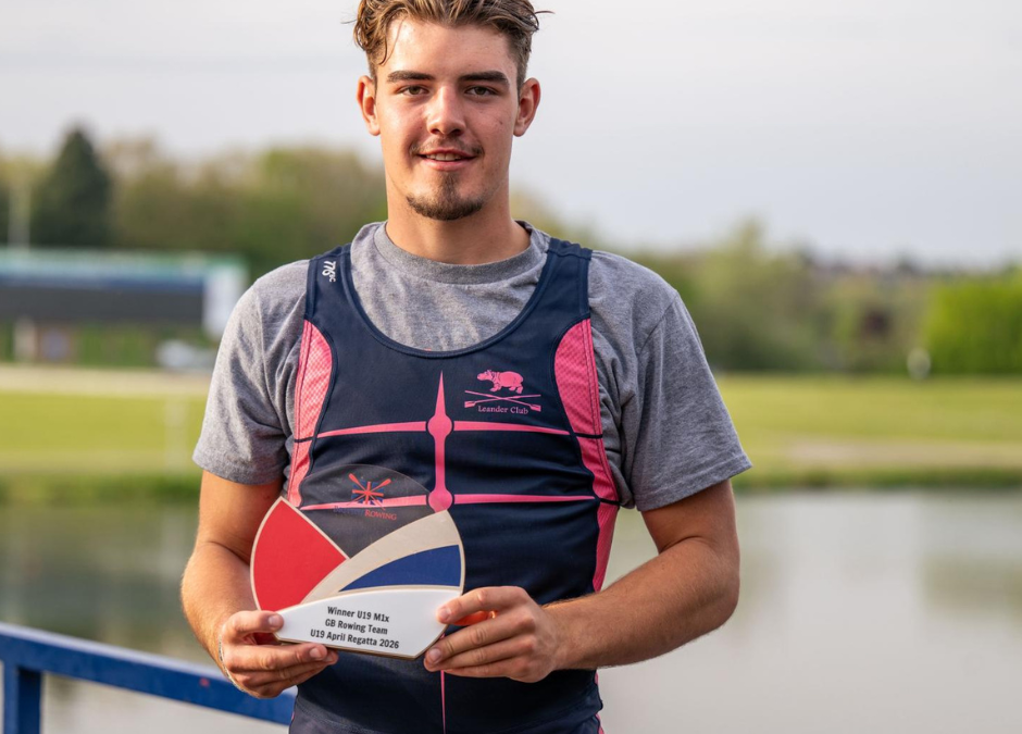 Leander Juniors at GB U19 April Trials